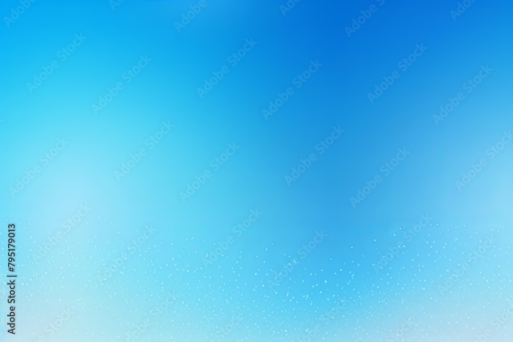 Blue color gradient light grainy background white vibrant abstract spots on white noise texture effect blank empty pattern with copy space for product design