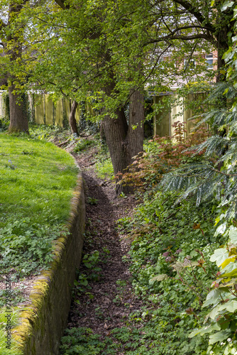 Early Spring Day AT Worth Park Crawley West Sussex UK