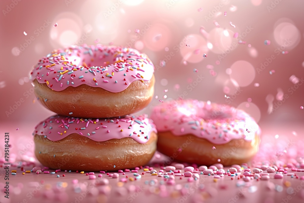 donut with icing donut with icing