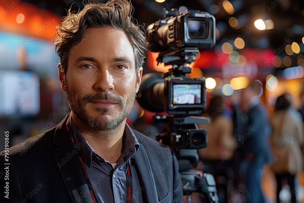 The intensity of the moment is palpable in the closeup, capturing the dynamic exchange between interviewer and interviewee
The intensity of the moment is palpable in the closeup, capturing the dynamic exchange between interviewer and interviewee