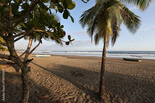 Pacific oceanside of Costa Rica