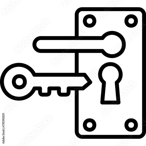 Door Lock Icon