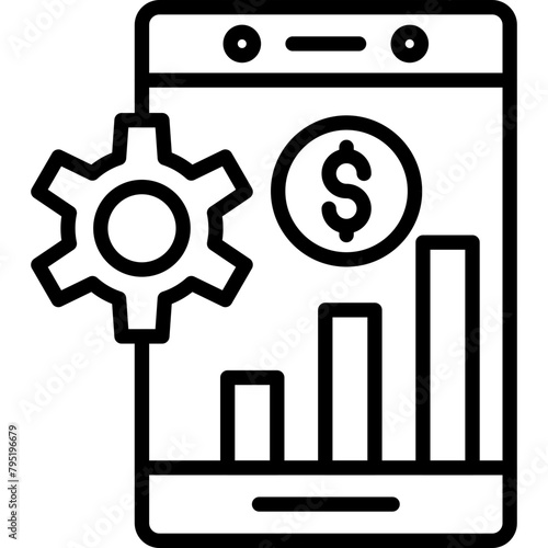 Mobile Analytics Icon