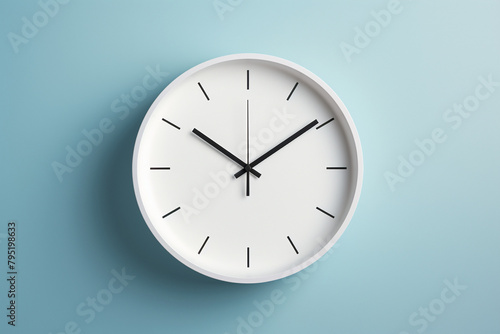 clock isolated on white