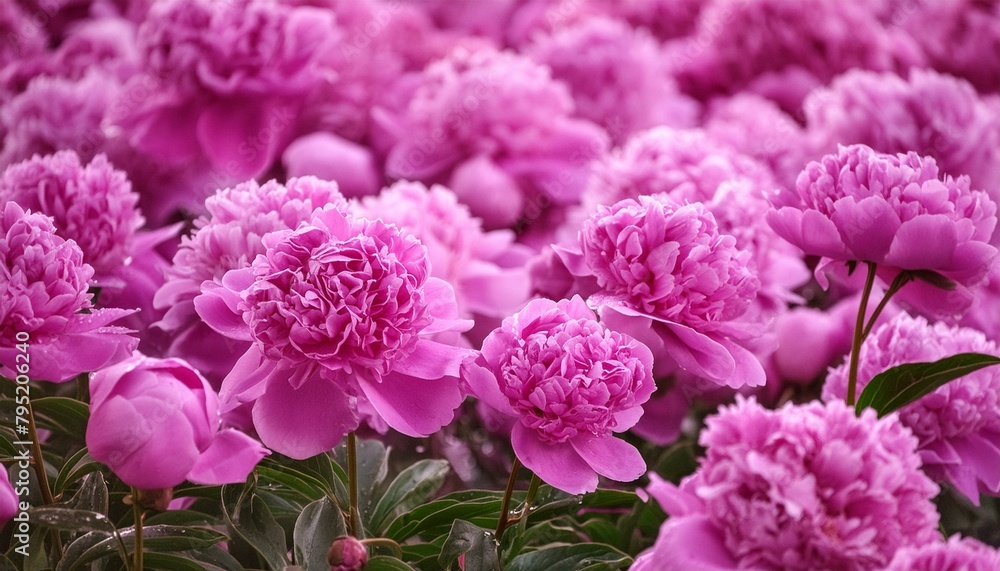 pink and purple flowers, 