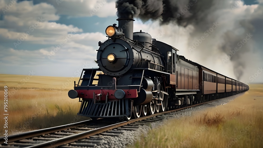 Obraz premium old train