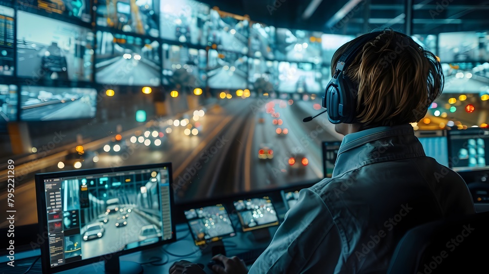 Traffic Control Monitoring Monitoring Traffic: A Traffic Control Center Employing Artificial ...
