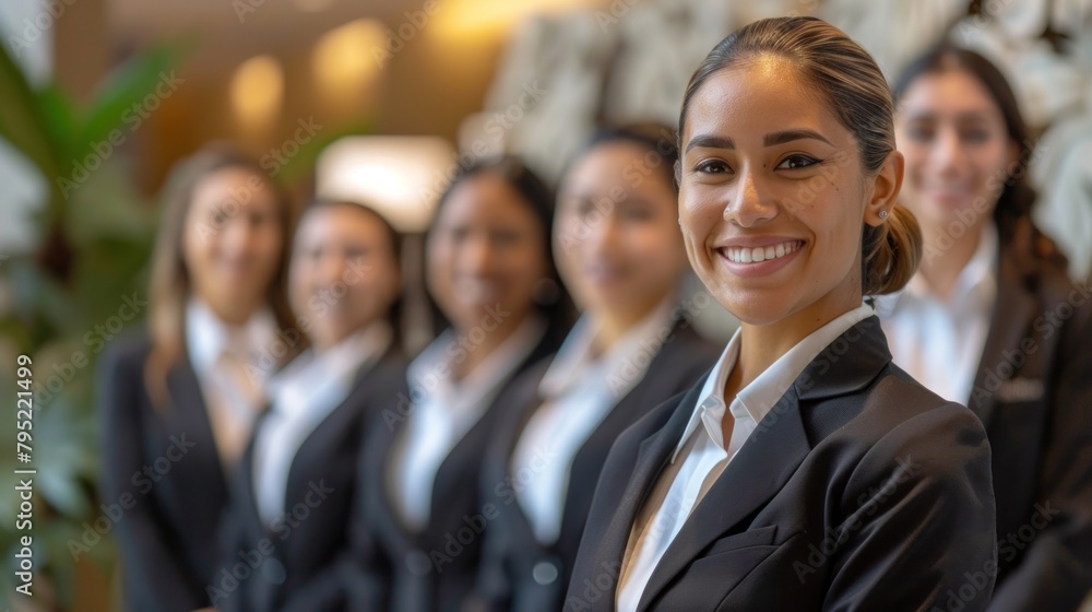 An excellent service team led by our talented female employees. From managing customer inquiries An excellent service team led by our talented female employees. From managing customer inquiries