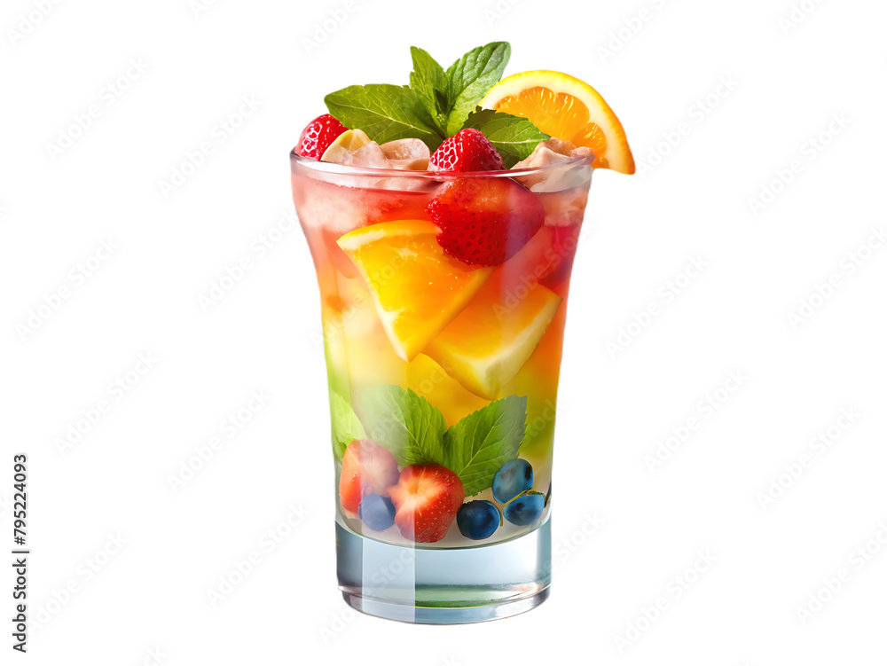 Drinks isolated on transparent background Drinks isolated on transparent background