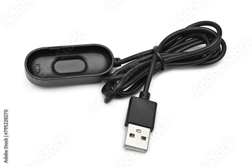 USB charger cable for fitness tracker
