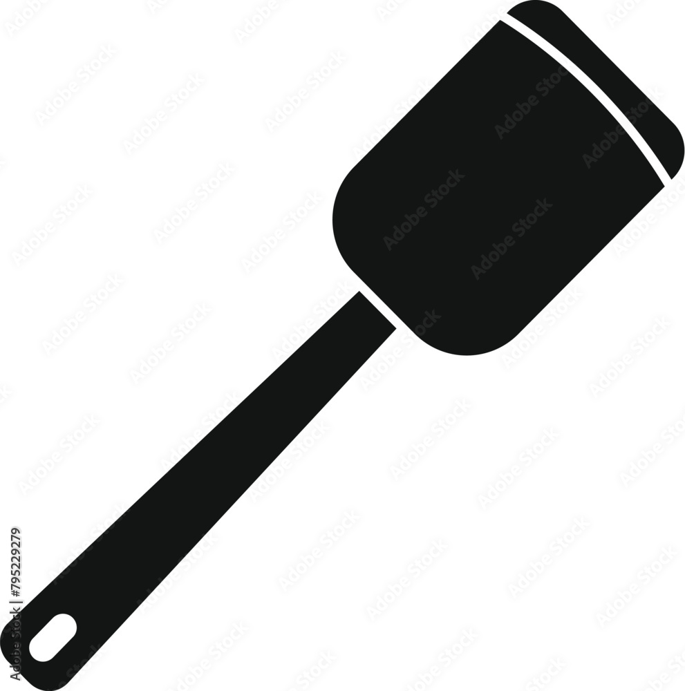 Preparing food spatula tool icon simple vector. Cook useful. Rustic tools Preparing food spatula tool icon simple vector. Cook useful. Rustic tools
