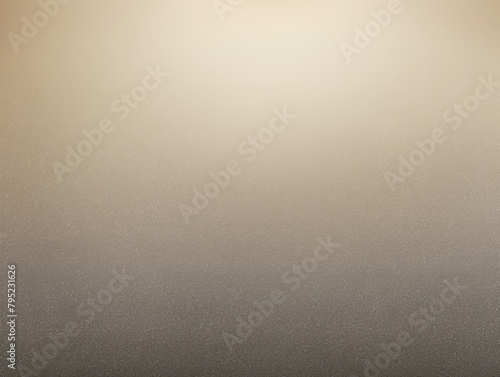 Gray dark beige grainy gradient background glowing light dark backdrop, noise texture effect banner header poster design blank empty with copy space 