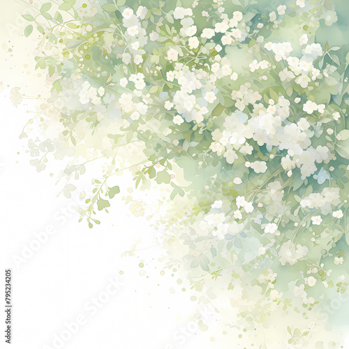 Spring in Full Bloom: Exquisite Watercolor Floral Arrangement