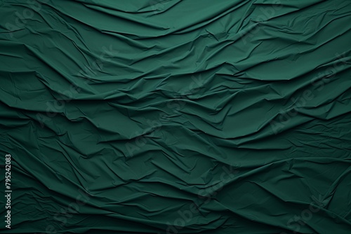 Green dark wrinkled paper background with frame blank empty with copy space for product design or text copyspace mock-up template for website  © GalleryGlider