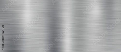 metal sheet with a silver background.