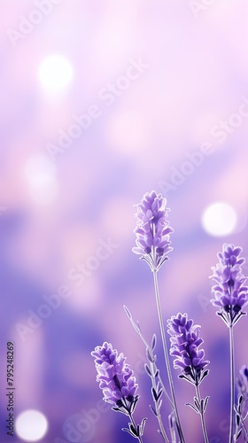 Lavender background with light bokeh abstract background texture blank empty pattern with copy space for product design or text copyspace mock-up 