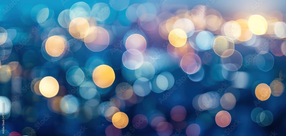 city blurring lights abstract circular bokeh city blurring lights abstract circular bokeh