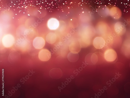 Maroon background with light bokeh abstract background texture blank empty pattern with copy space for product design or text copyspace mock-up 