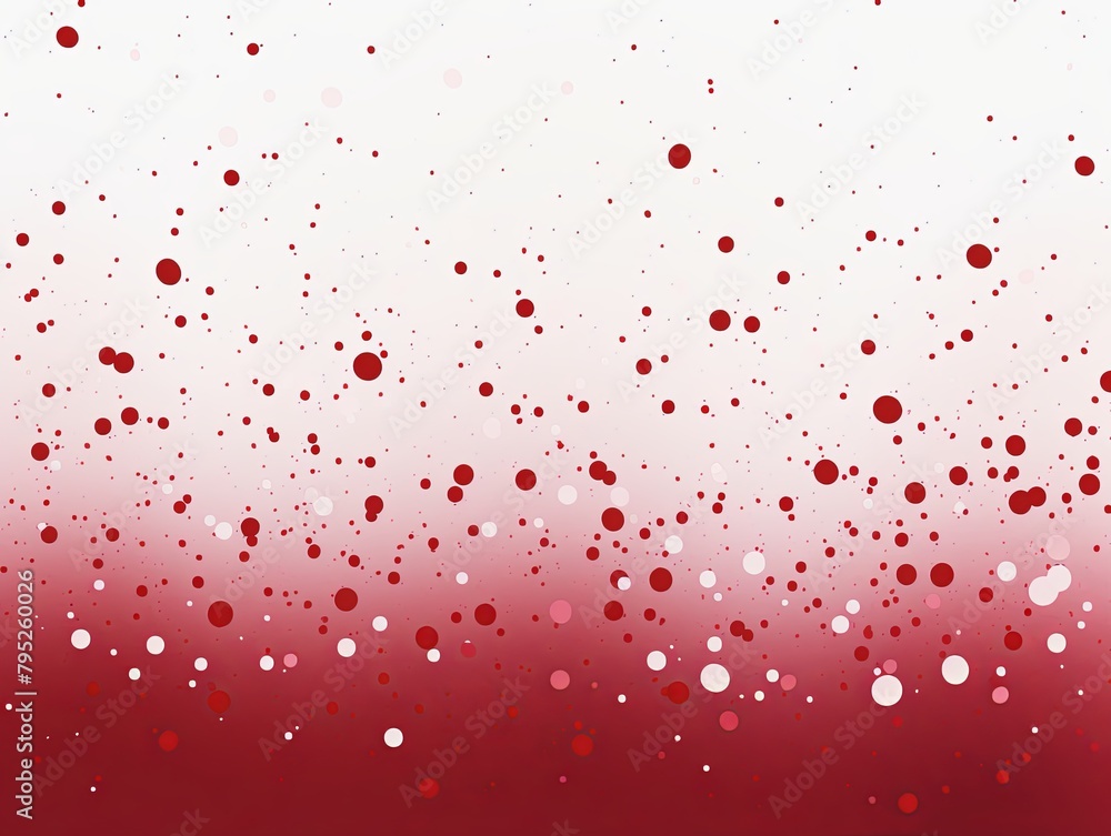 Maroon color gradient light grainy background white vibrant abstract spots on white noise texture effect blank empty pattern with copy space for product 