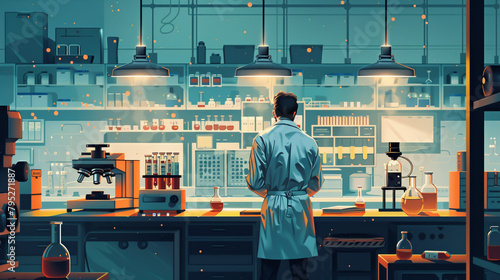Hightech lab toxicologists probe the silent threats posed by heavy metals. Generative ai.