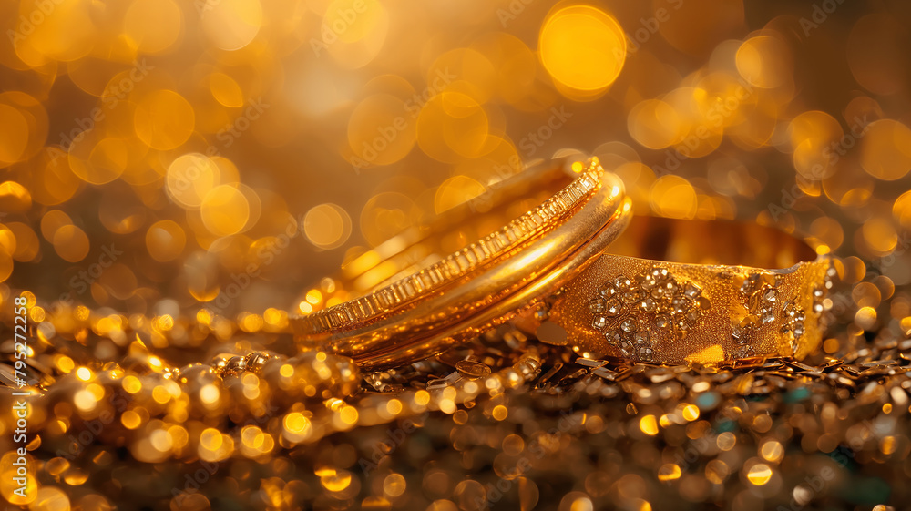 Gold and gold jewerlly on world trading markets with huge price increases. On the trading price