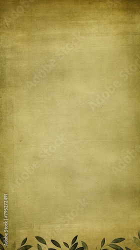 Olive background paper with old vintage texture antique grunge textured design, old distressed parchment blank empty with copy space for product 