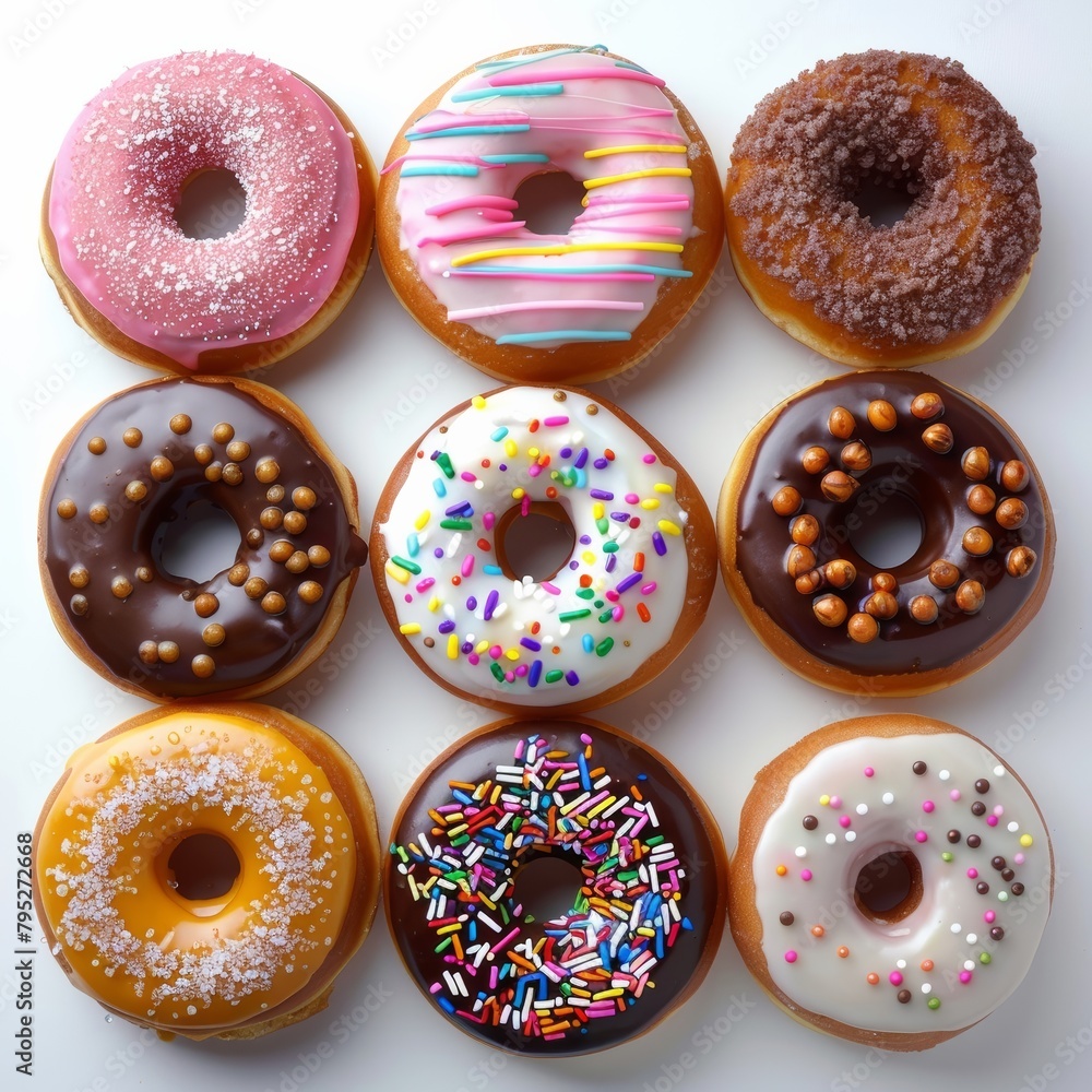 a collection of items associated with pastries and cohesively forming a unified entity a collection of items associated with pastries and cohesively forming a unified entity