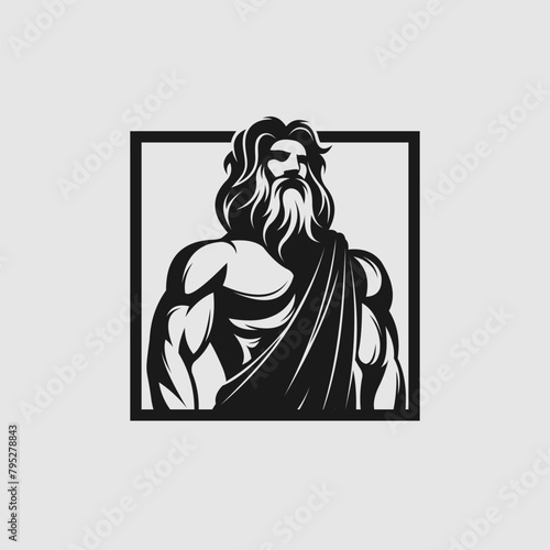 Zeus logo with square concept