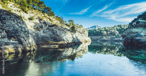 Sainte Victoire in Provence, France