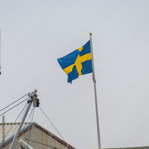 Swedish flagg photo