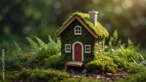 small house in the garden