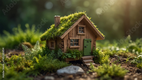 small house in the woods © Bhatti