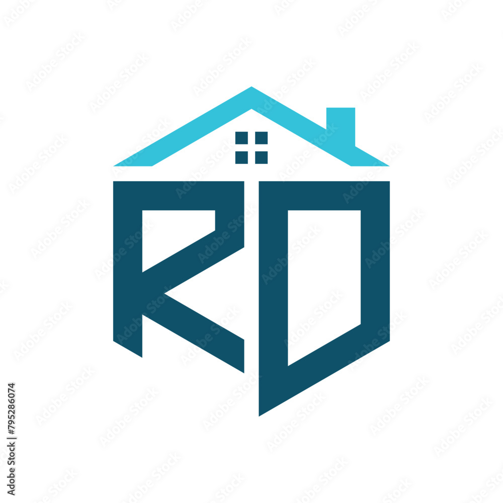 RD House Logo Design Template. Letter RD Logo for Real Estate, Construction or any House Related Business RD House Logo Design Template. Letter RD Logo for Real Estate, Construction or any House Related Business