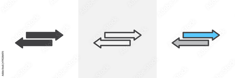 Icons for Data and Money Transfer Processes Icons for Data and Money Transfer Processes