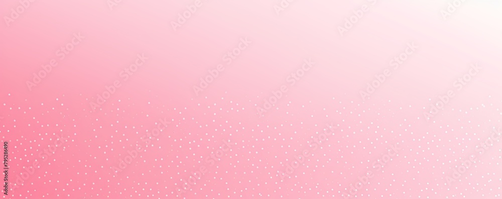 Pink color gradient light grainy background white vibrant abstract spots on white noise texture effect blank empty pattern with copy space for product 