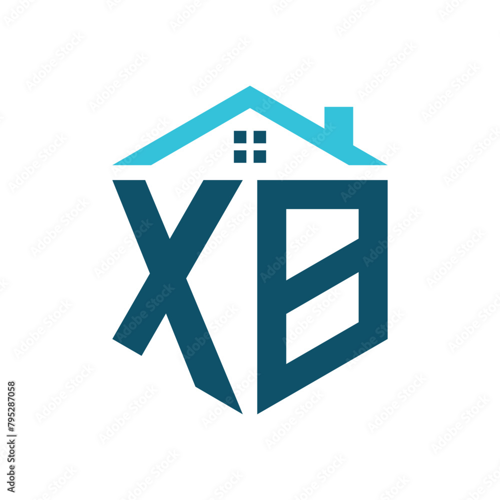 XB House Logo Design Template. Letter XB Logo for Real Estate, Construction or any House Related Business XB House Logo Design Template. Letter XB Logo for Real Estate, Construction or any House Related Business