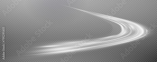 The text describes various visual effects, including a light trail wave, fire path trace line, effect curve twirl, neon motion effect, white special effect, and speed police line.