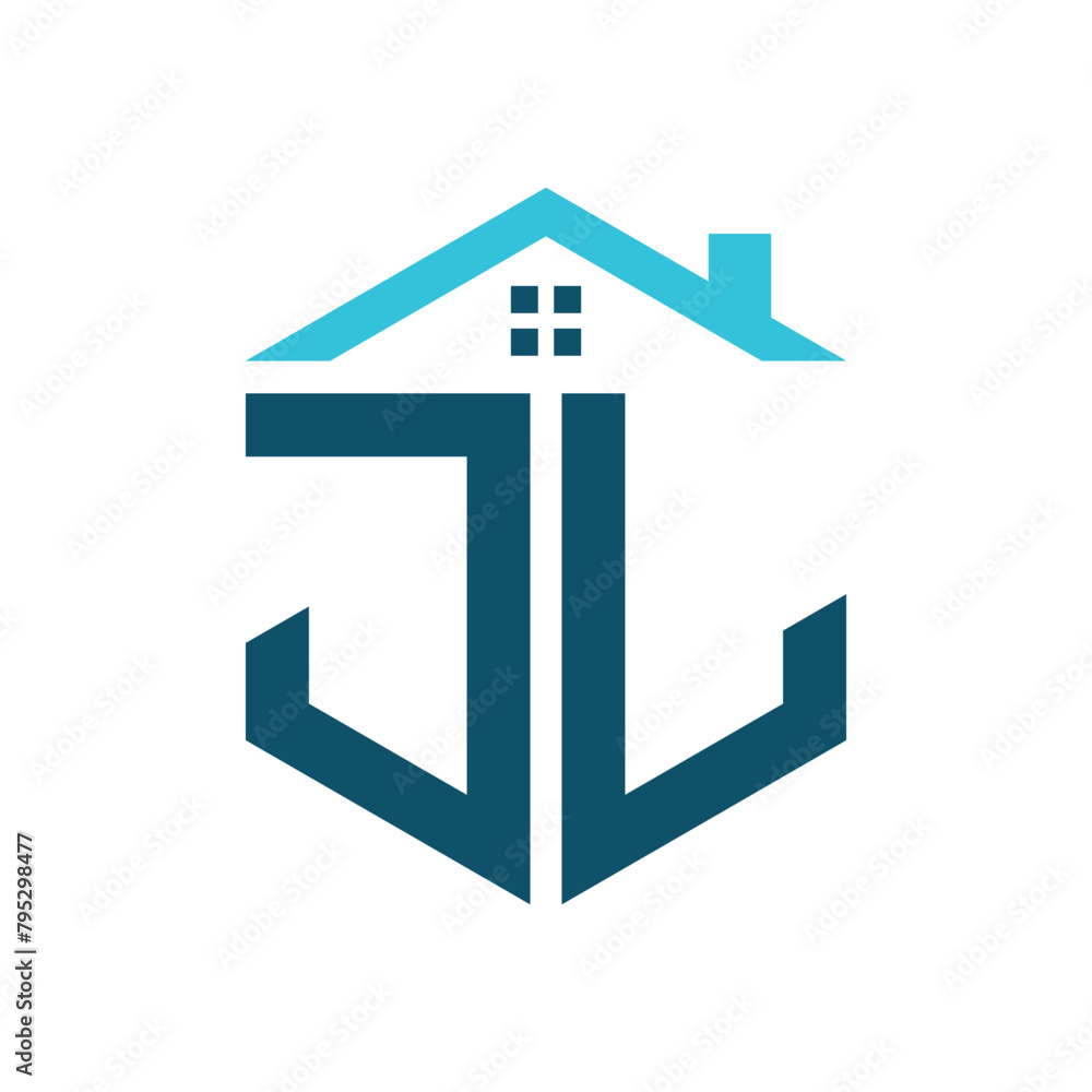 JL House Logo Design Template. Letter JL Logo for Real Estate, Construction or any House Related Business JL House Logo Design Template. Letter JL Logo for Real Estate, Construction or any House Related Business