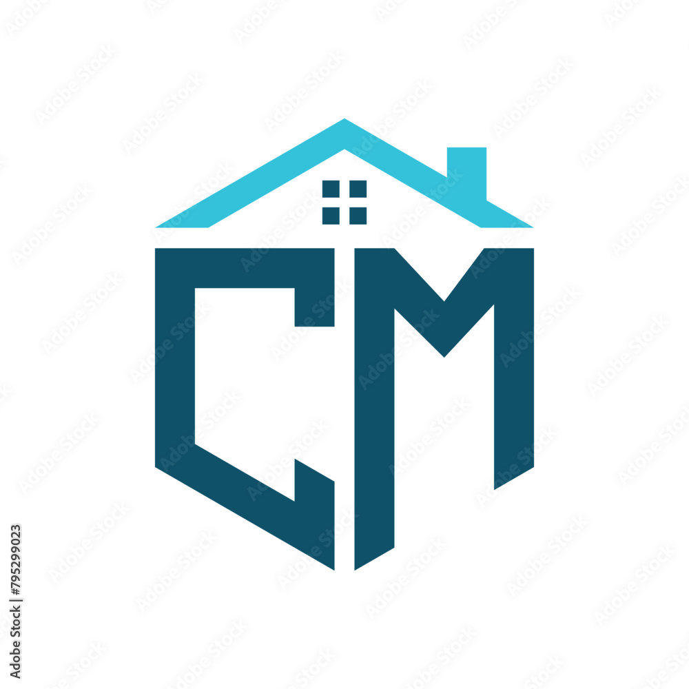 CM House Logo Design Template. Letter CM Logo for Real Estate, Construction or any House Related Business CM House Logo Design Template. Letter CM Logo for Real Estate, Construction or any House Related Business