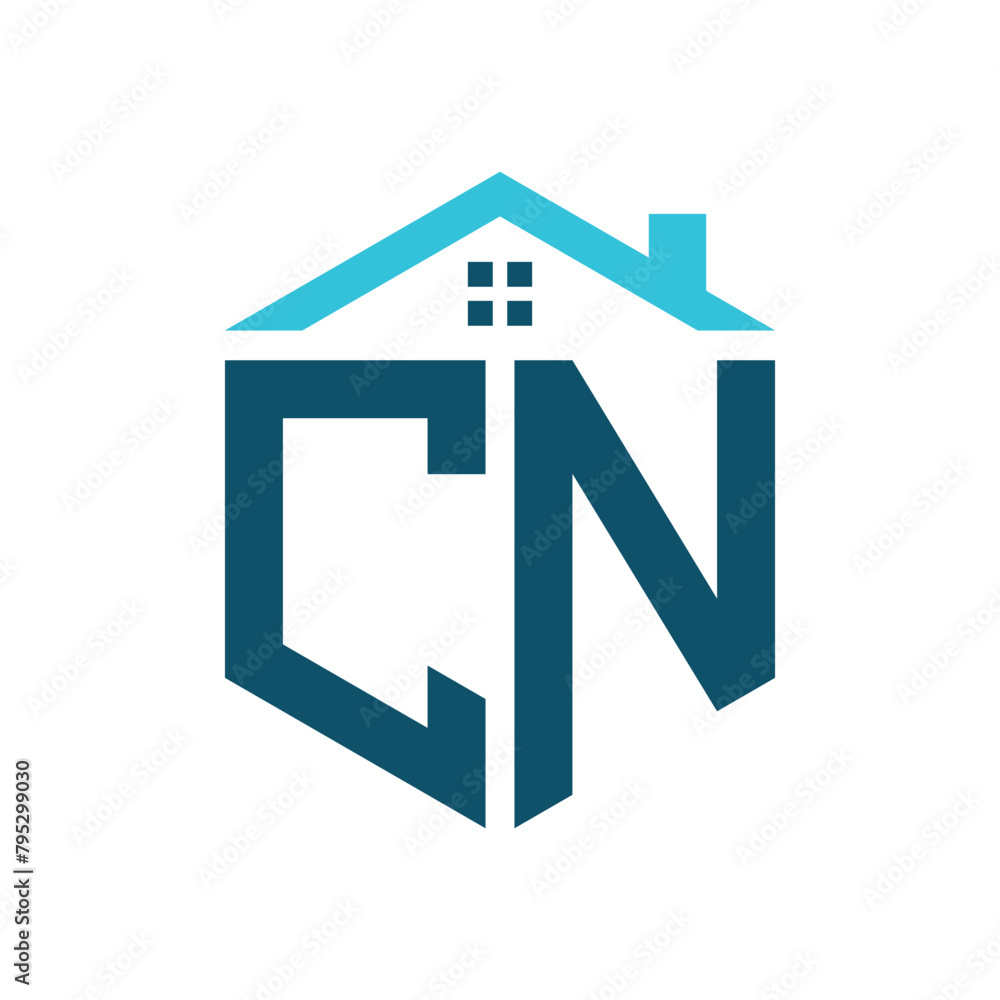 CN House Logo Design Template. Letter CN Logo for Real Estate, Construction or any House Related Business CN House Logo Design Template. Letter CN Logo for Real Estate, Construction or any House Related Business