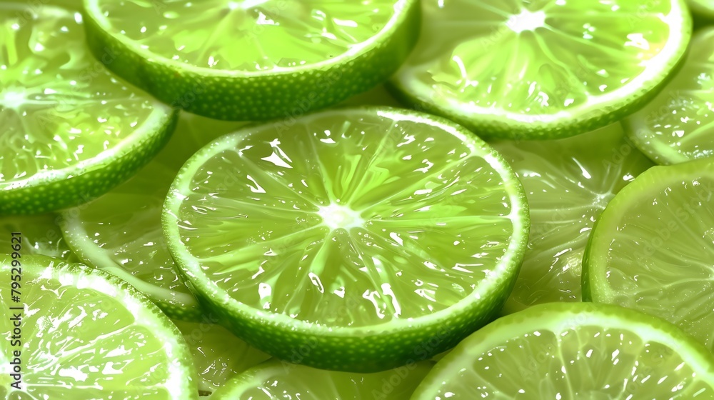 Close up of vibrant green, yellow, and blue color palette, lemon slices and ice cubes in water. For Design, Background, Cover, Poster, Banner, PPT, KV design, Wallpaper Close up of vibrant green, yellow, and blue color palette, lemon slices and ice cubes in water. For Design, Background, Cover, Poster, Banner, PPT, KV design, Wallpaper