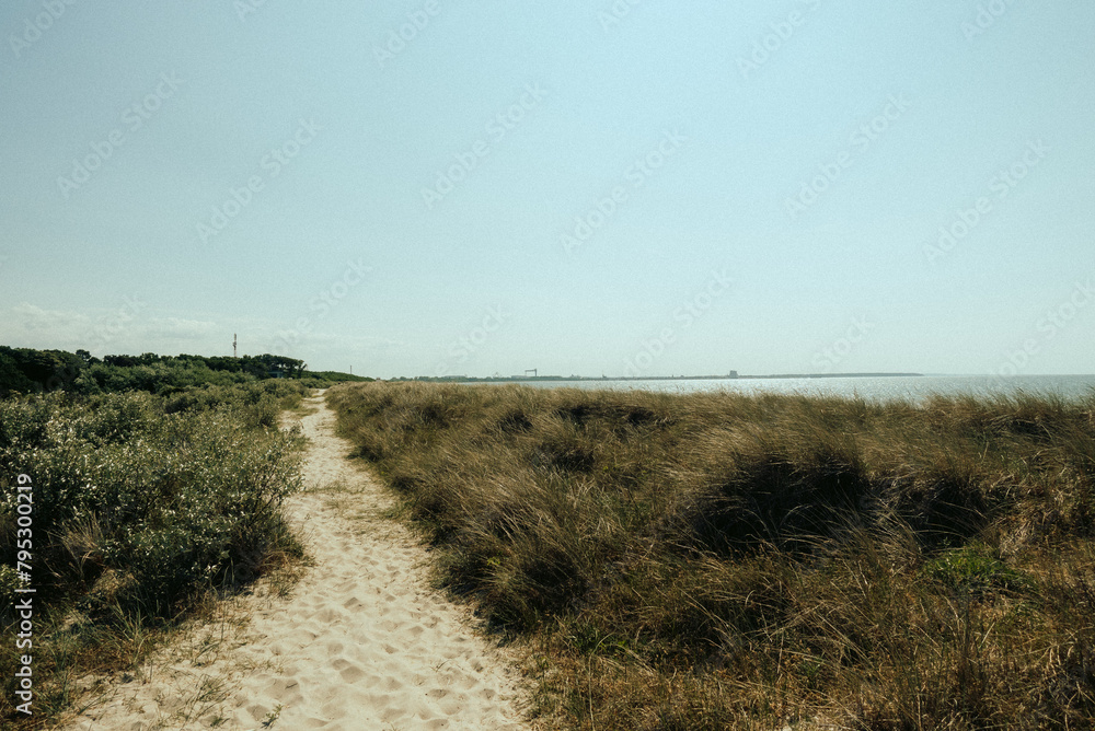 Fototapeta premium Markgrafenheide Strand an der Ostsee