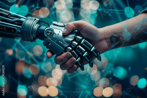 Human-AI Handshake: The Intersection of Humanity and Robotics