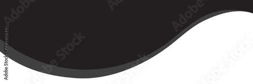 Divider Header for App, Banners or Posters. Set of Template Dividers Shapes for Website. Curve Lines, Drops, Wave Collection of Design Element for Top, Bottom Page Web Site. vector illustration.EPS 10