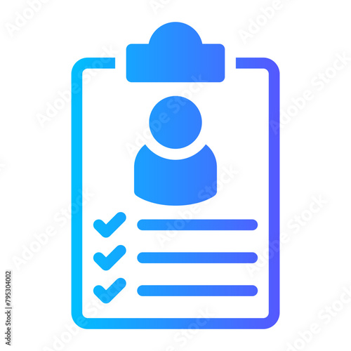 requirement gradient icon