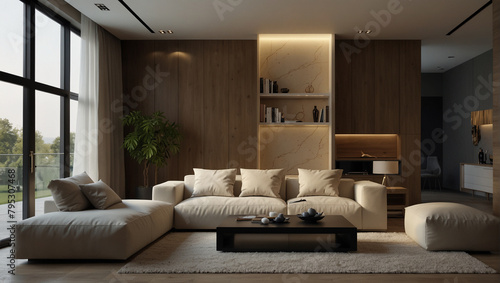 modern living room © Bhatti