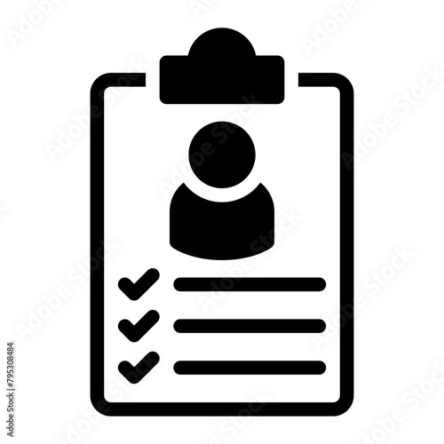 requirement glyph icon