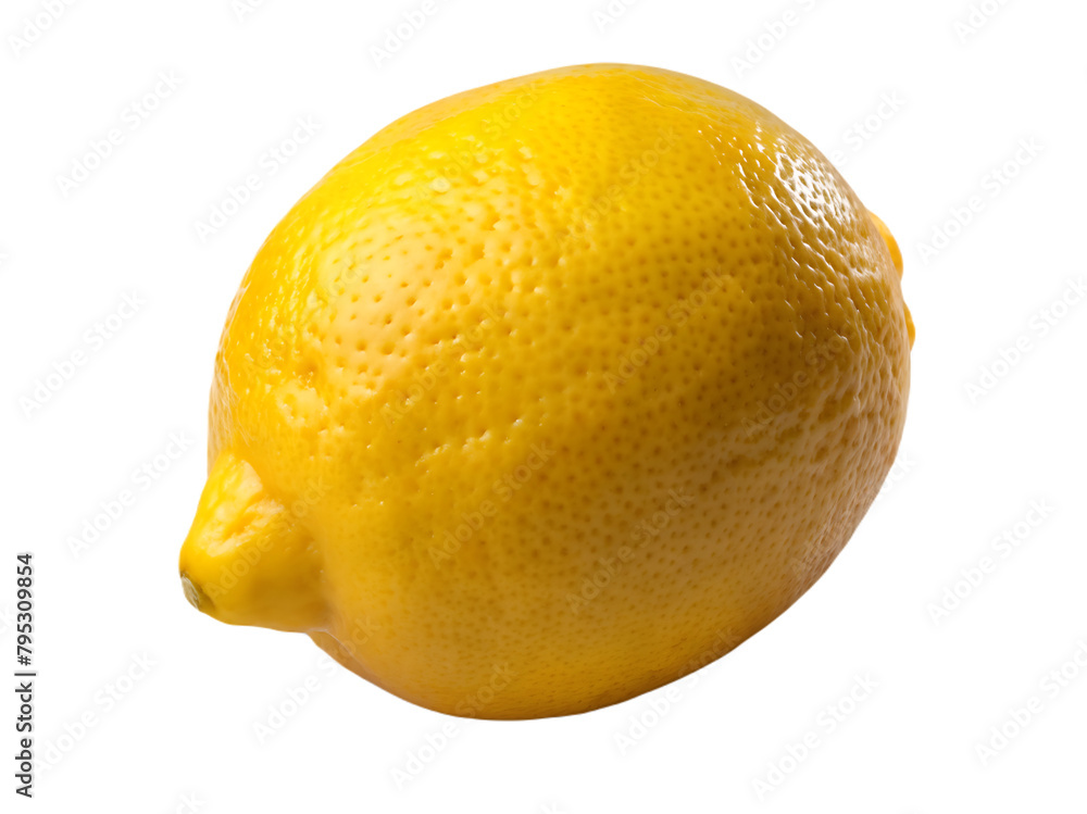 Lemon isolated fruits on transparent background Lemon isolated fruits on transparent background