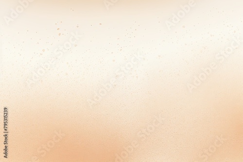 Tan color gradient light grainy background white vibrant abstract spots on white noise texture effect blank empty pattern with copy space for product  photo
