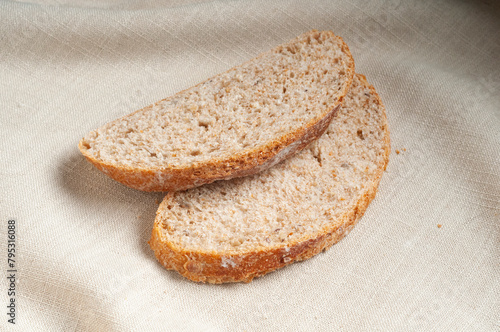 bread with a mixture of seeds